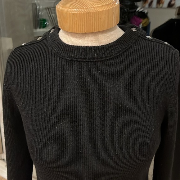 💕🎉 HOST PICzk🎉💕 VGUC vintage Burberry merino wool sweater - Picture 2 of 9